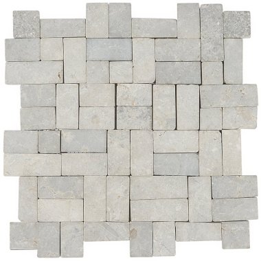 Pebblestone New Antique Tile 11.81" x 11.81" - Prambanan Grey