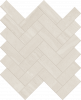 Stoneways Herringbone Mosaic Tile 12" x 14.5" - Sky