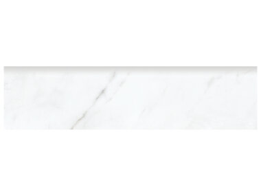 Altezza Bullnose Tile 3" x 12" - Carrara