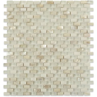 Gem Pearl Tile 11.13" x 12.25" - Starbright
