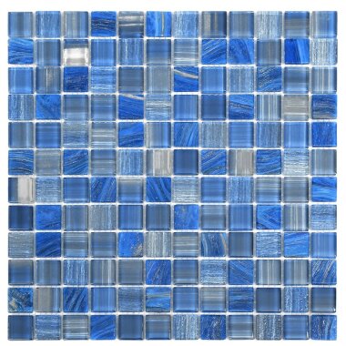 Kalama Mosaic Tile 11.81" x 11.81" - Lake