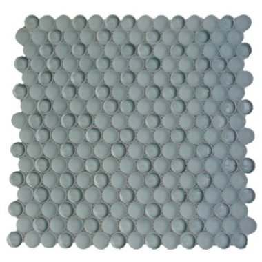 Crystal Circle Tile 11.5" x 12" - London Grey