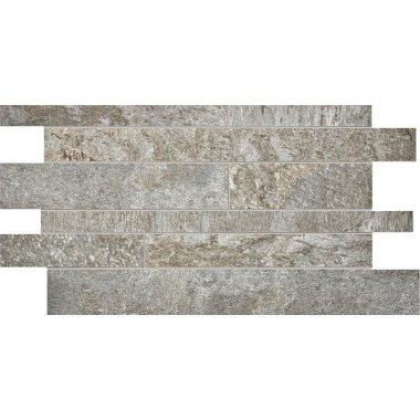 Quartzite Murales Tile 12" x 24" - Gray