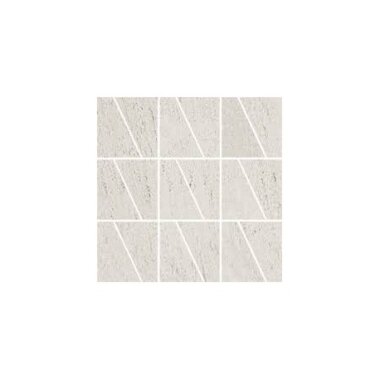 Granum Trapezoid Mosaic Tile 12" x 12" - Bianco