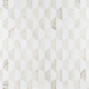 Causeway Tile 10.43" x 12.04" - Bianco