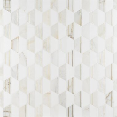 Causeway Tile 10.43" x 12.04" - Bianco