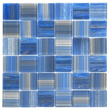 Kalama Mosaic Tile 11.81" x 11.81" - Lake