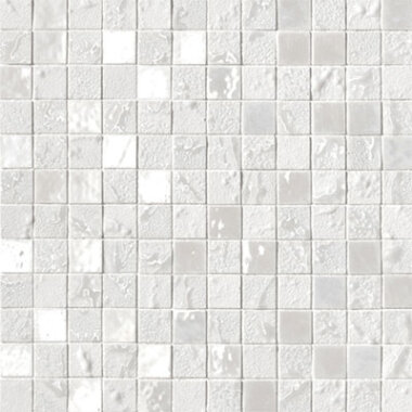 Stonework Tile Mosaic 1" x 1" - Snow