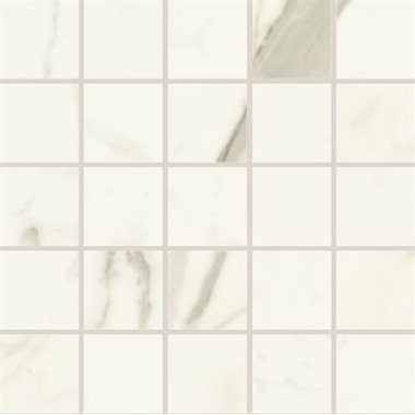 Versilia Mosaic Tile 12" x 12" - Statuario