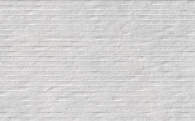 Genesis 3D Linear Decor Tile 10" x 16" - Light Grey