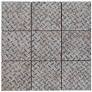 Ceramic Relief Pattern 4"x4" Mosaic Tile - Silver Industrial