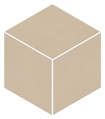 Neospeck 3D Cube Mosaic Tile 12" x 12" - Beige