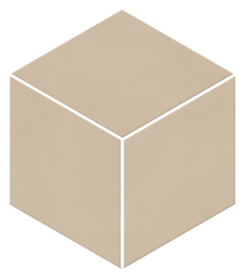 Neospeck 3D Cube Mosaic Tile 12" x 12" - Beige