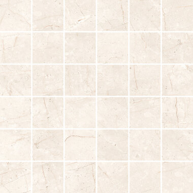 Mexicana Tile Mosaic 2" x 2" - White