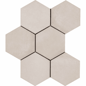 Rewind Hexagon 8" x 8" - Vanilla