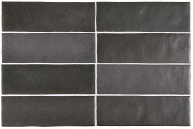 Magma Wall Tile 2.5" x 8" - Black Coal