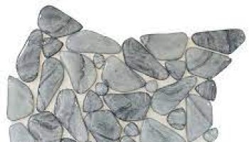 Glass Tile Pebble Mix Mosaic 11.4