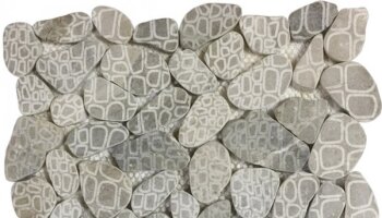 Pebble Deco Print Marble Matte 11.8