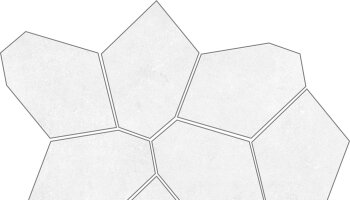 Concrete Pyramid Mosaic Tile 11.81
