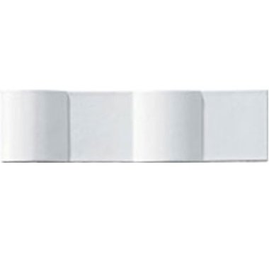 Ombre Medium Curved 2.375" x 8.938" - White