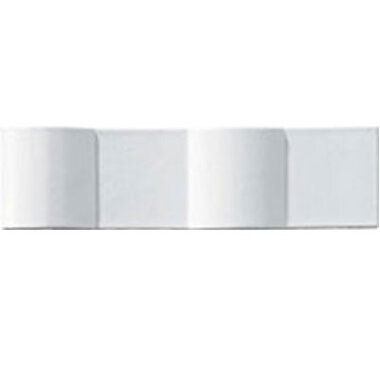 Ombre Medium Curved 2.375" x 8.938" - White