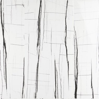 Luna Tile 24" x 48" - Sahara White & Noir