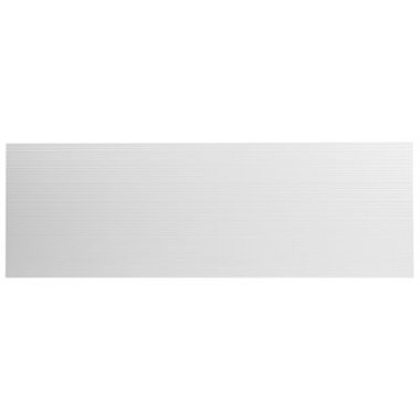 Accent Wall Tile 12" x 36" - Linear White