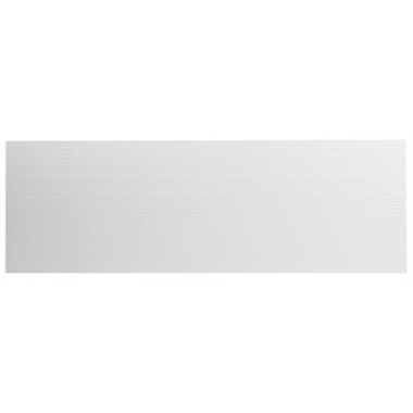 Accent Wall Tile 12" x 36" - Linear White