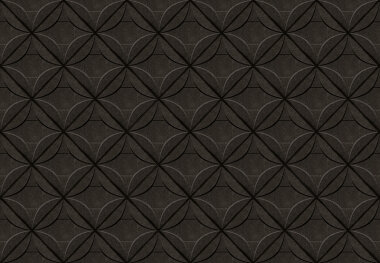 Dalia Series Tile 17" x 25" - Nero
