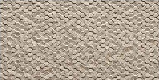 Geostone Esagonetta Decoro Tile 12" x 24" - Terra