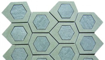 Marble Stone Tile Hexagon Mosaic 12