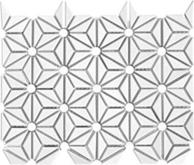 Hoshi 9.375" x 12.25" - White
