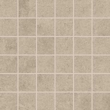 Modern Formation Tile Unpolished Mosaic 2" x 2" - Overland Beige