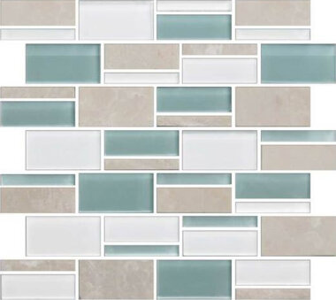 Color Appeal Tile Mosaic Blend 3in - Pacific Coast
