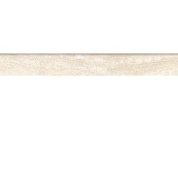 Via Appia Polished Vein Cut Bullnose Tile 3" x 24" - Ivory