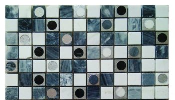 Marble Stone Tile Round Deco Mosaic 1
