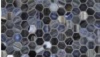 Agate Abruzzo Silk 1 X 1 Hexagon Mosaic 12
