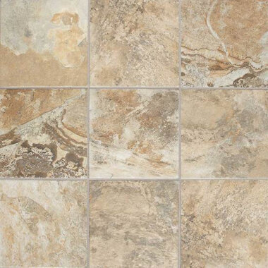 Kendal Slate Tile 12" x 12" - Ambleside Beige