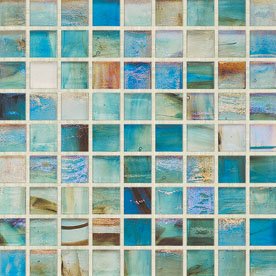 Gemstone Glass Mosaic Tile 5/8" x 5/8" - KI0270