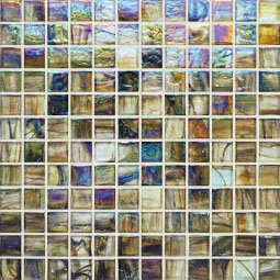 Jewelstone Glass Mosaic Tile 1" x 1" - JI1991