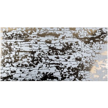 Art Abstract Wall Tile 24" x 48" - Bianco