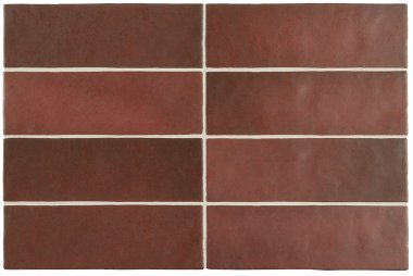 Magma Wall Tile 2.5" x 8" - Burgundy