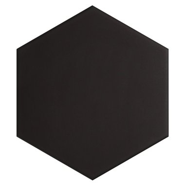 Classic Hex Hexagon Tile 10" x 11" - Black