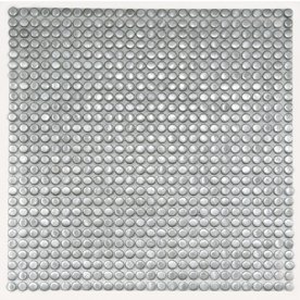 Element Mosaic 12" x 12" - Pixel Silver