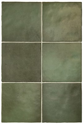 Magma Wall Tile 5" x 5" - Malachite