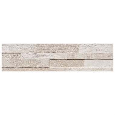 Moralis Wall Tile 6" x 24" - 3D Beige