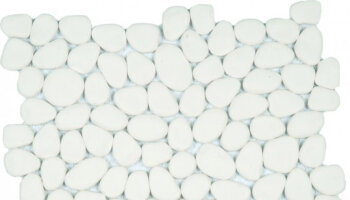 Reconstituted Pebble Interlocking Mosaic Tile - 12