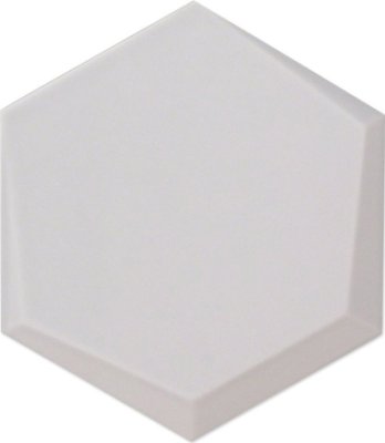 Hexagono Tile Cuna Matte 6" x 6" - Perla