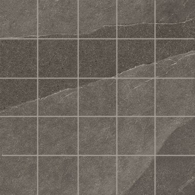 Shale Tile Mosaic 2" x 2" - Ash