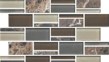 Color Appeal Tile Mosaic Blend 3in - Tortoise Shell